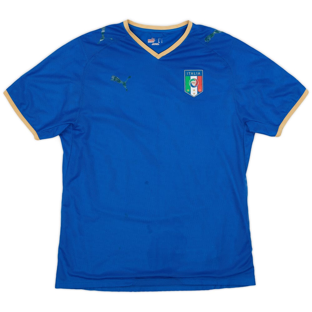 2007-08 Italy Home Shirt - 4/10 - (L)