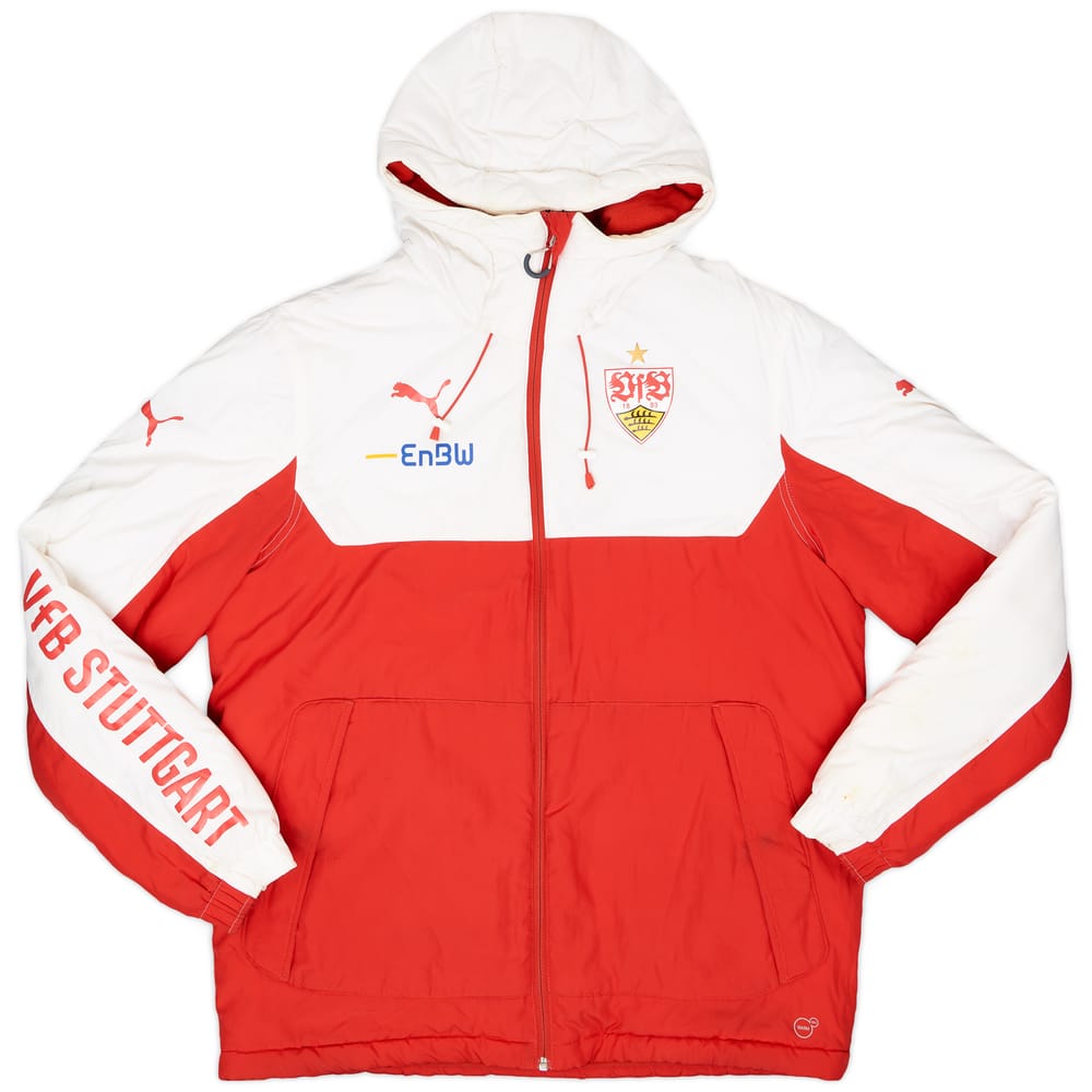 2014-15 Stuttgart Puma Padded Bench Coat - 6/10 - (L)