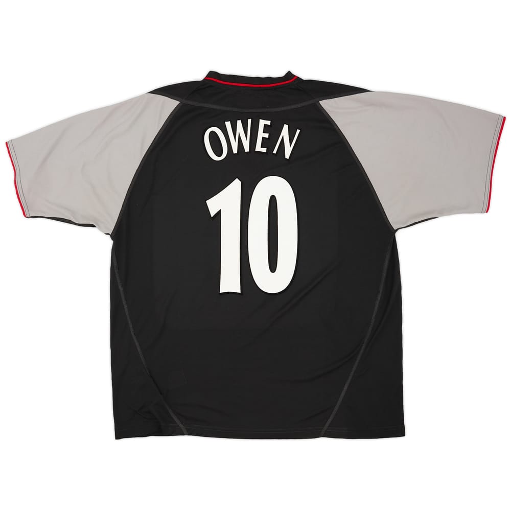 2002-04 Liverpool Away Shirt Owen #10