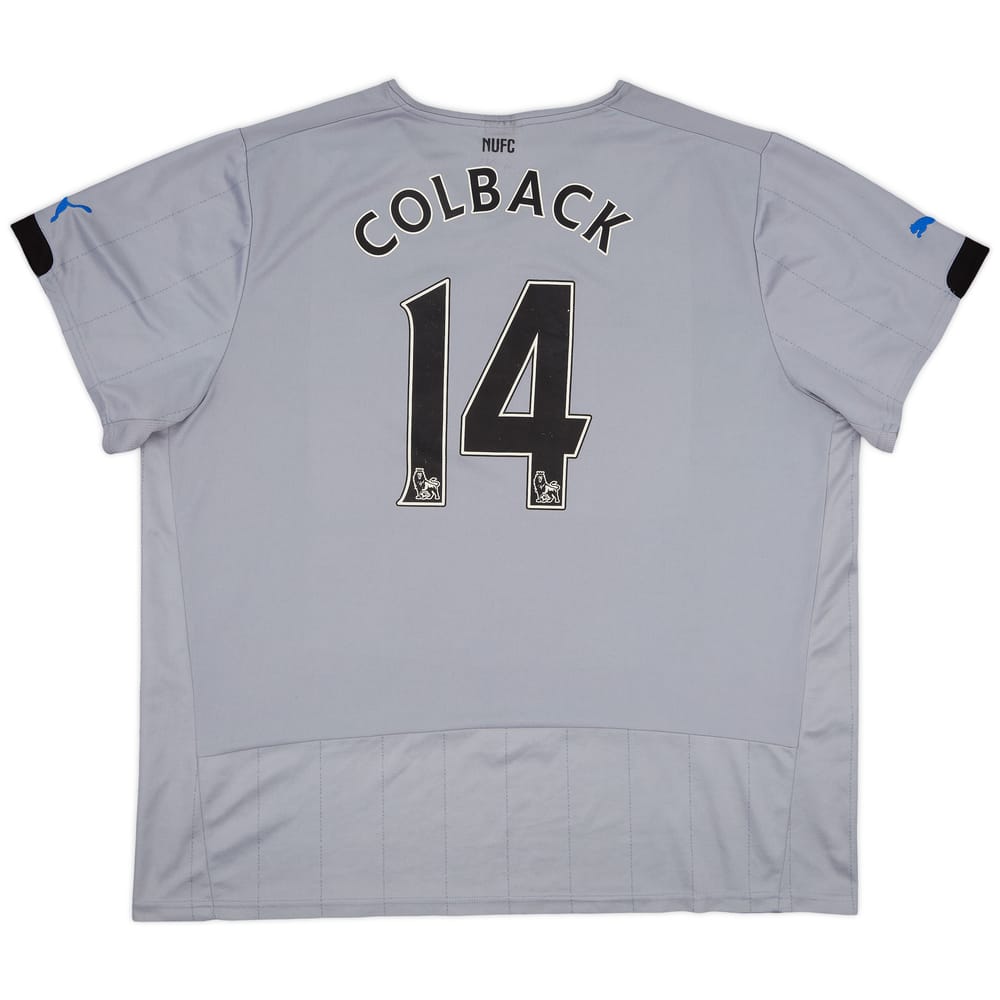 2014-15 Newcastle Away Shirt Colback #14 - 6/10 - (3XL)