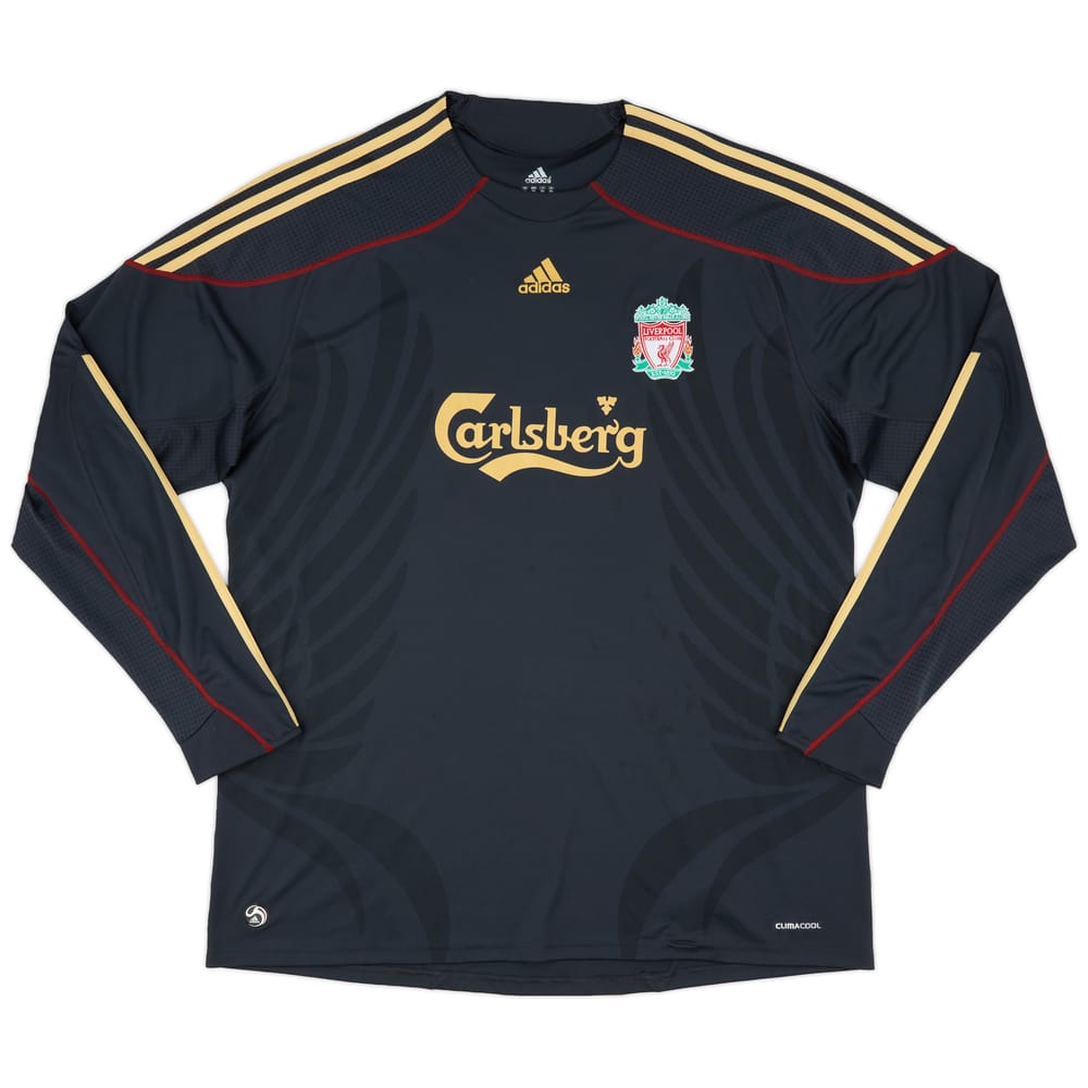 2009-10 Liverpool Away L/S Shirt - 9/10 - (3XL)