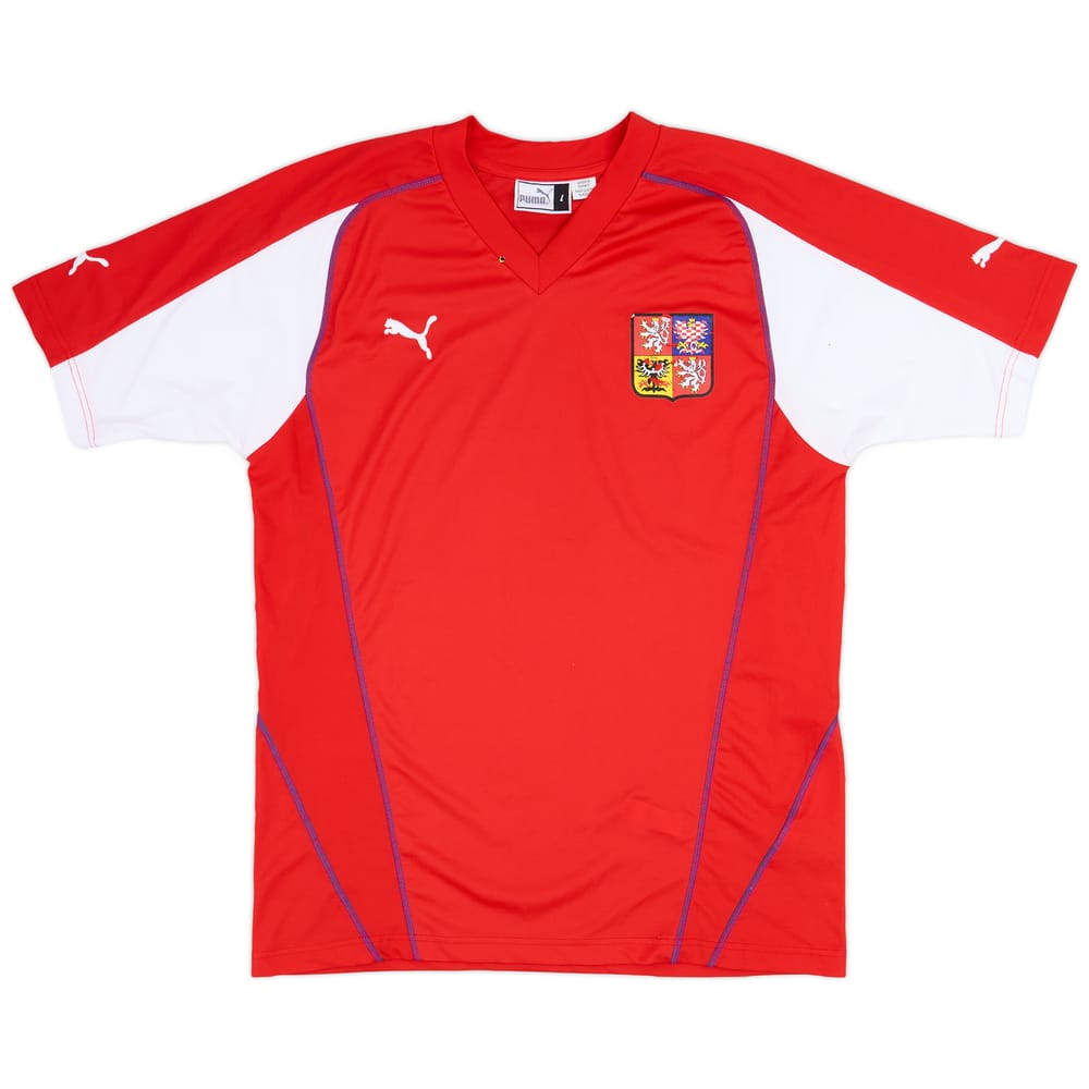 2004-05 Czech Republic Basic Home Shirt - 5/10 - (L)