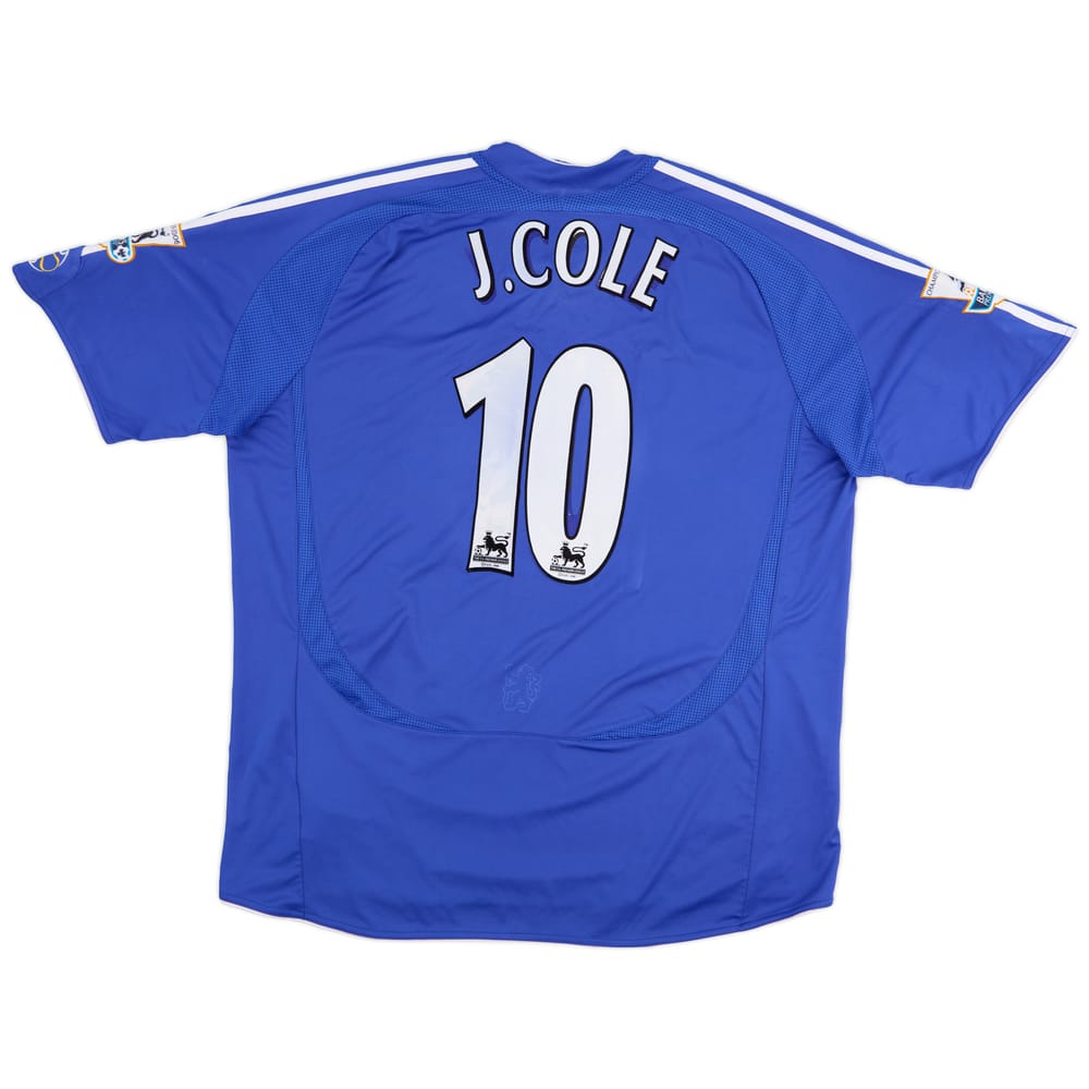2006-08 Chelsea Home Shirt J.Cole #10 - 5/10 - (XXL)