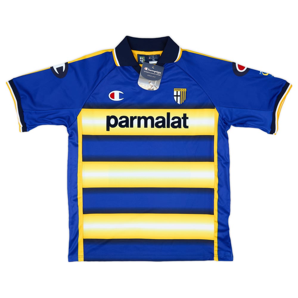 2003-04 Parma '90 Years' Home Shirt (XL)