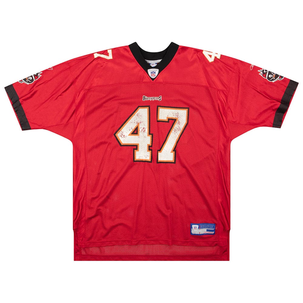 2002-03 Tampa Bay Buccaneers Lynch #47 Reebok On Field Jersey (Home) XXL