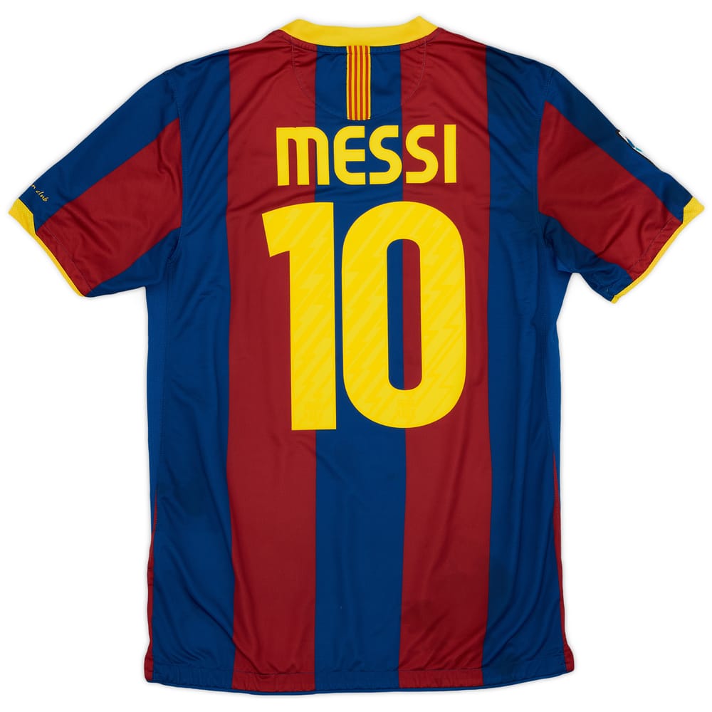 2010-11 Barcelona Home Shirt Messi #10 - 7/10 - (M)