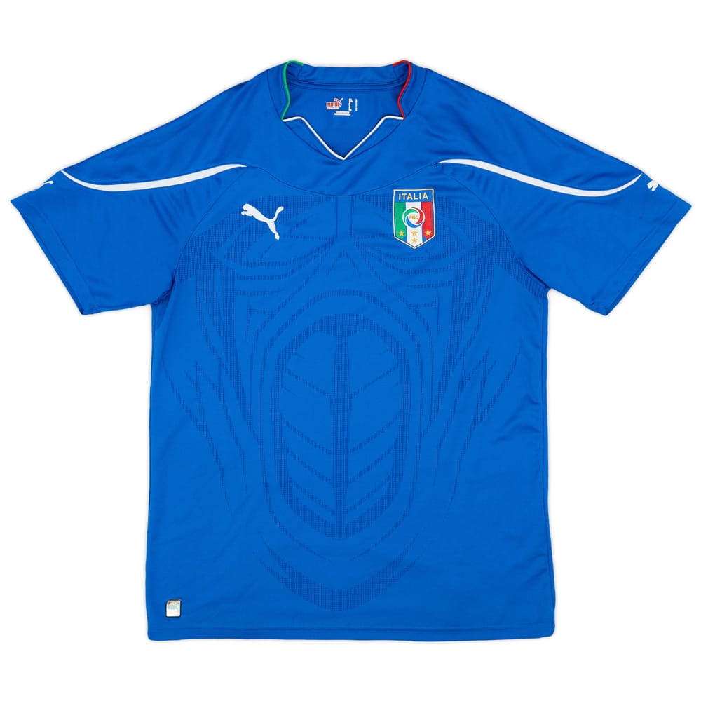 2010-12 Italy Home Shirt - 8/10 - (L)