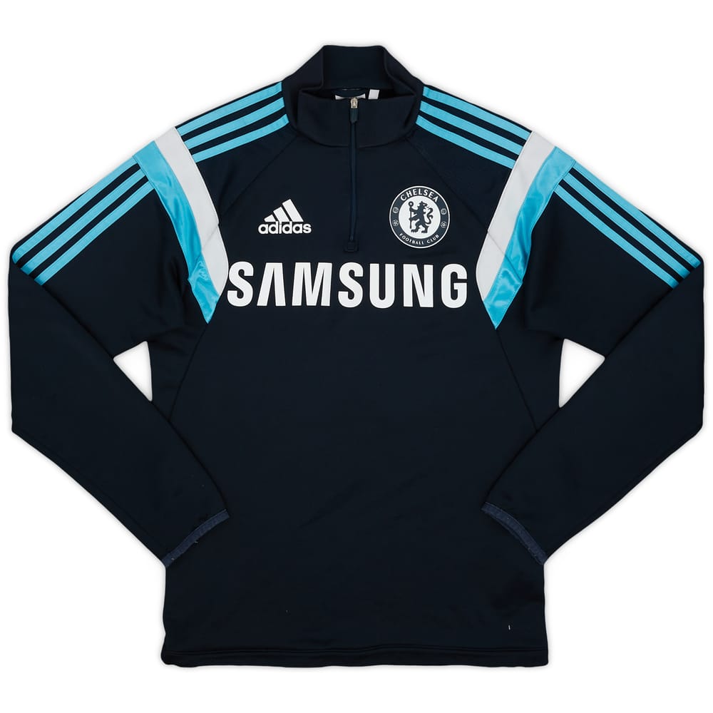 2014-15 Chelsea adidas 1/4 Zip Drill Top - 8/10 - (XS)