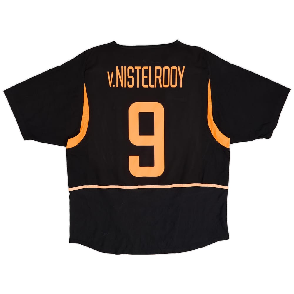 2002-04 Netherlands Away Shirt V.Nistelrooy #9 - 7/10 - (L)