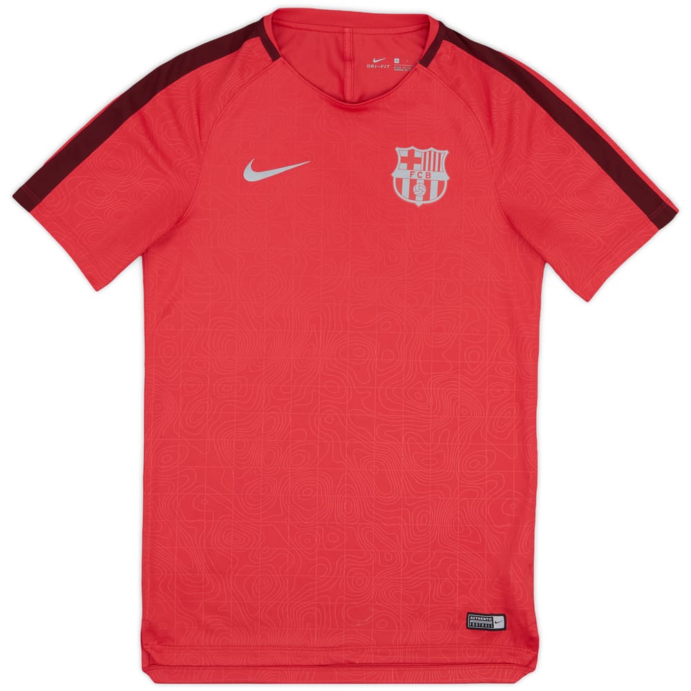 2018-19 Barcelona Nike Training Shirt - 9/10 - (S)