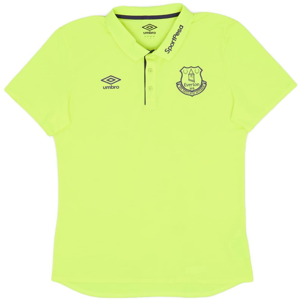 2018-20 Everton Umbro Polo Shirt - 9/10 - (L)