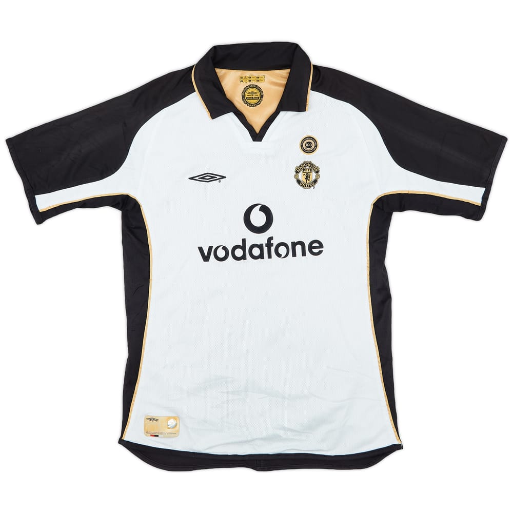 2001-02 Manchester United Centenary Away/Third Shirt - 6/10 - (L.Boys)