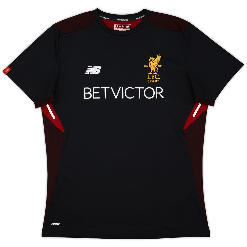 2017-18 Liverpool New Balance Training Shirt - 9/10 - (XL)