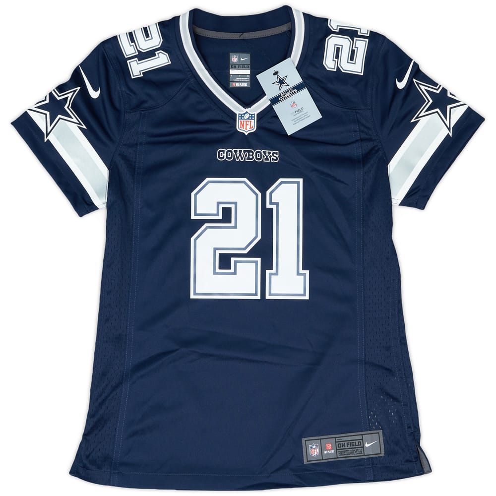 2016-22 Dallas Cowboys Elliott #21 Nike Game Home Womens Jersey (S)