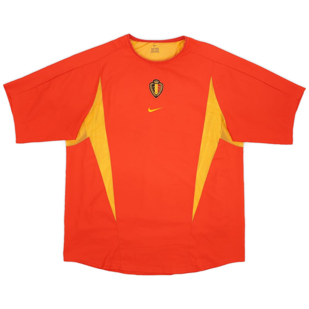 2002-03 Belgium Nike Player Issue Training Shirt - 9/10 - (XL)