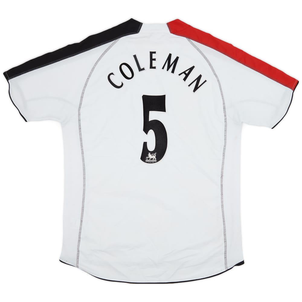2005-06 Fulham Home Shirt Coleman #5 - 5/10 - (XL)