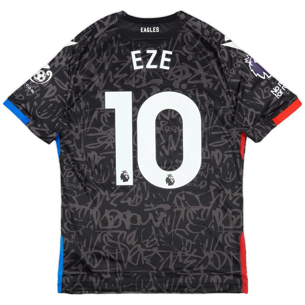 2023-24 Crystal Palace Match Issue Third Shirt Eze #10