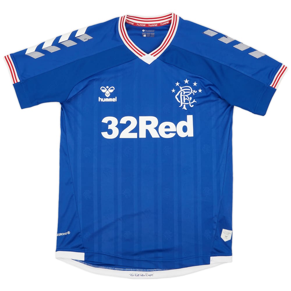 2019-20 Rangers Home Shirt - 6/10 - (L)