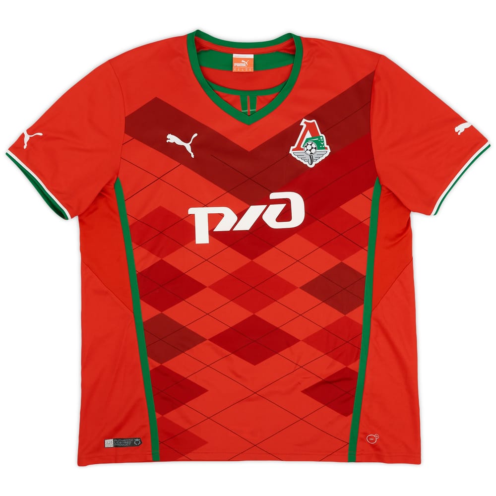 2013-14 Lokomotiv Moscow Home Shirt - 9/10 - (XL)