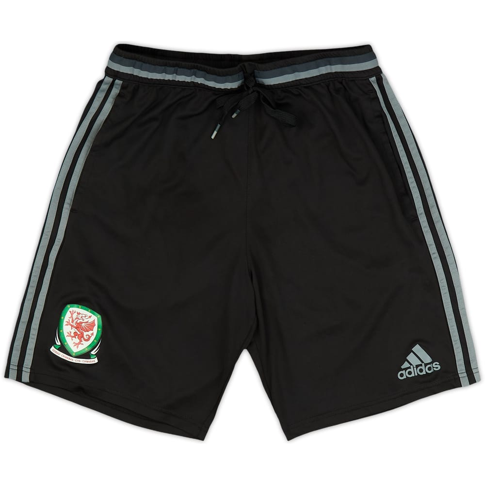 2016-17 Wales adidas Training Shorts - As New - (M)