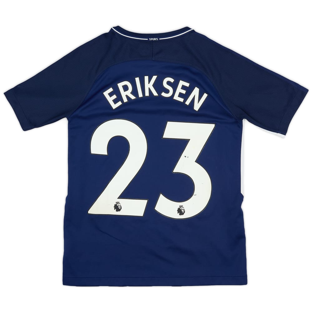 2017-18 Tottenham Away Shirt Eriksen #23 - 5/10 - (L.Boys)