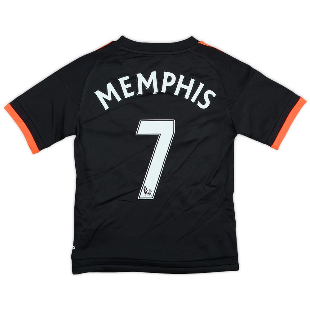 2015-16 Manchester United Third Shirt Memphis #7 - 7/10 - (7-8 Years)