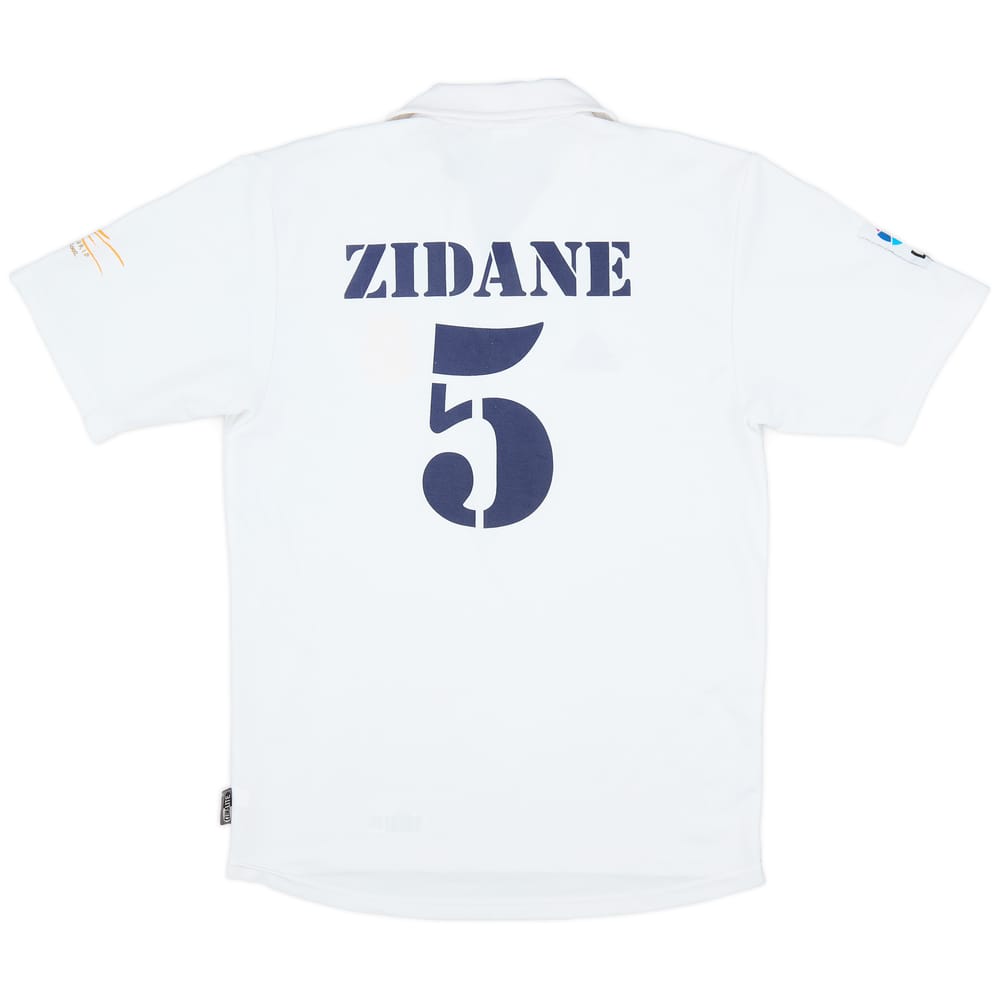 2001 Real Madrid Home Shirt Zidane #5 - 4/10 - (S)