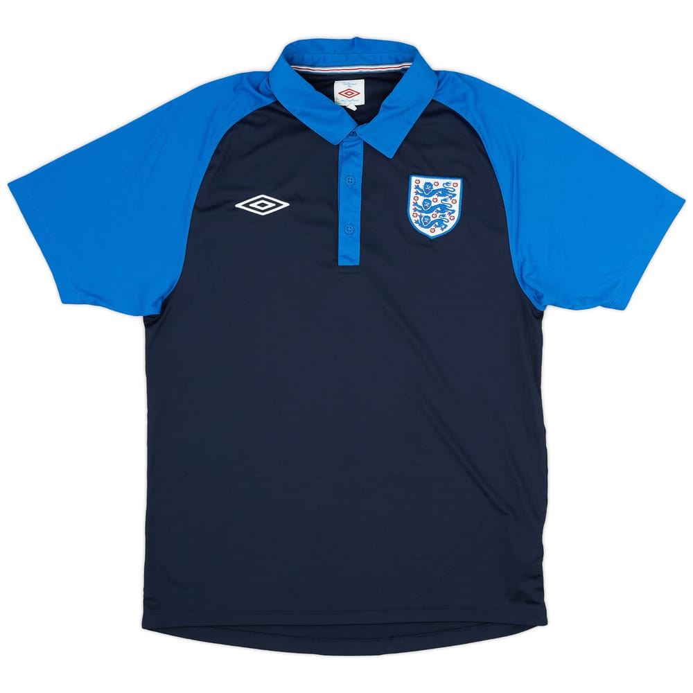 2010-11 England Umbro Polo Shirt - 10/10 - (M)