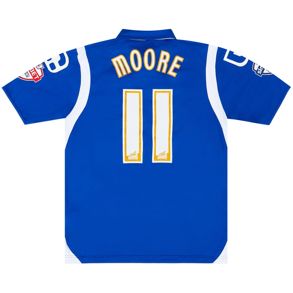 2013-14 Crewe Alexandra Match Issue Away Shirt Moore #11