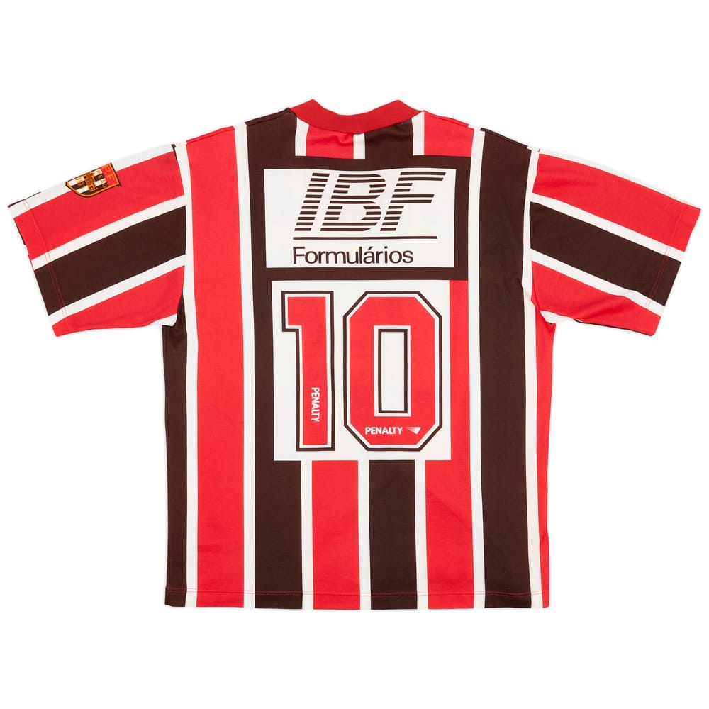 1992 Sao Paulo Away Shirt #10 - 9/10 - (L)