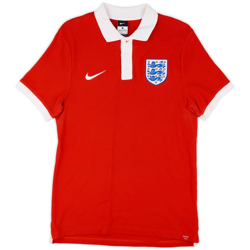 2016-17 England NIke Polo Shirt - 9/10 - (L)
