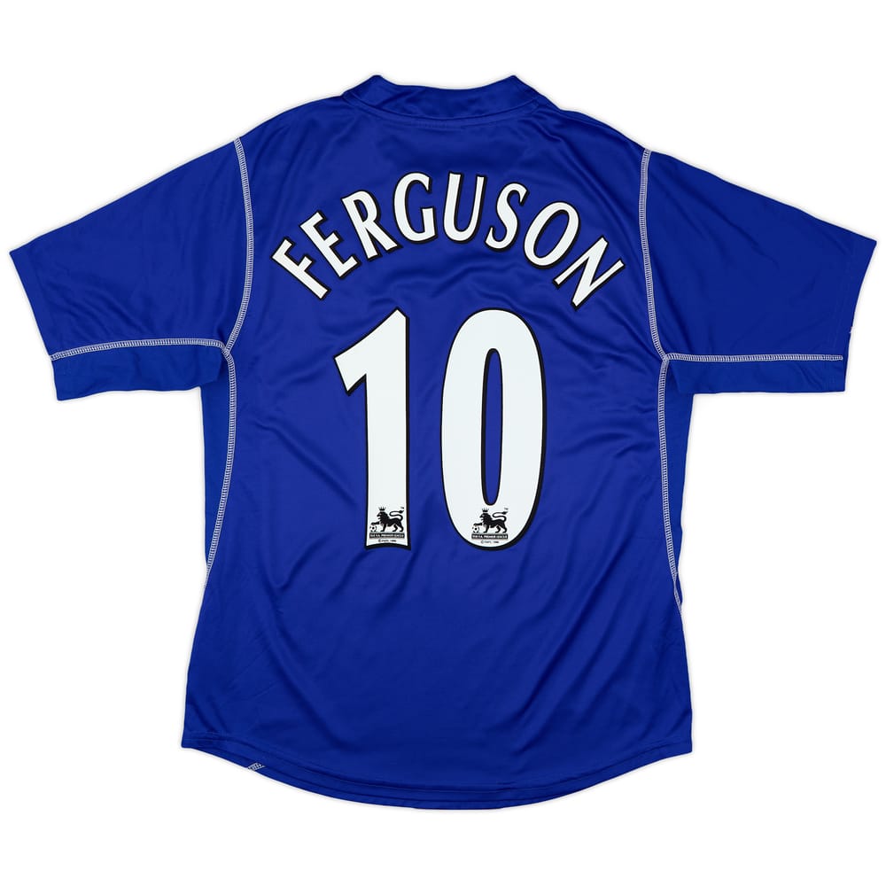 2002-03 Everton Home Shirt Ferguson #10 - 7/10 - (L)
