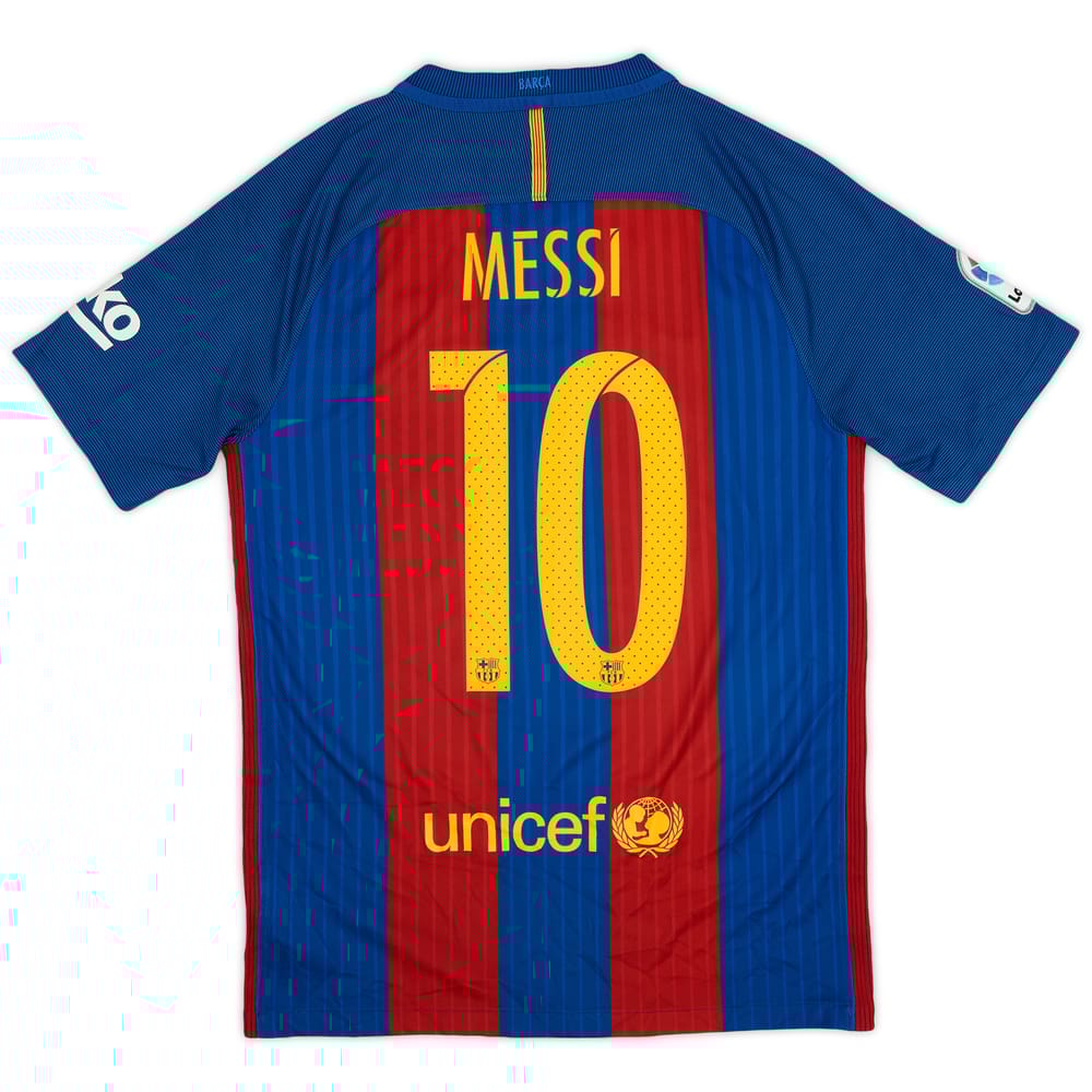 2016-17 Barcelona Home Shirt Messi #10 - 8/10 - (S)