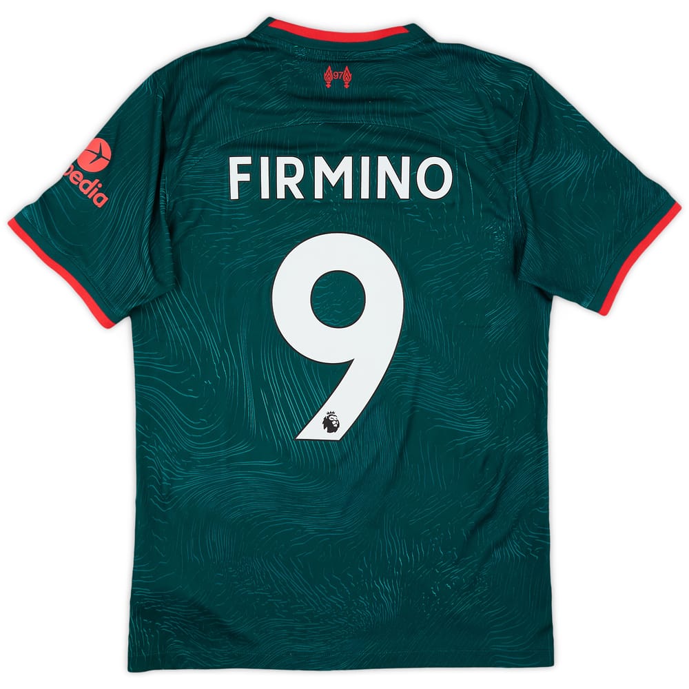 2022-23 Liverpool Third Shirt Firmino #9 - 9/10 - (S)