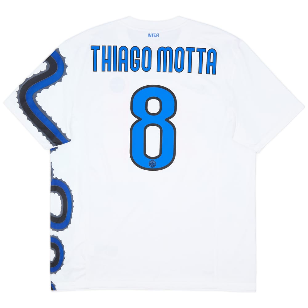 2010-11 Inter Milan Away Shirt Motta #8 - 8/10 - (XL)