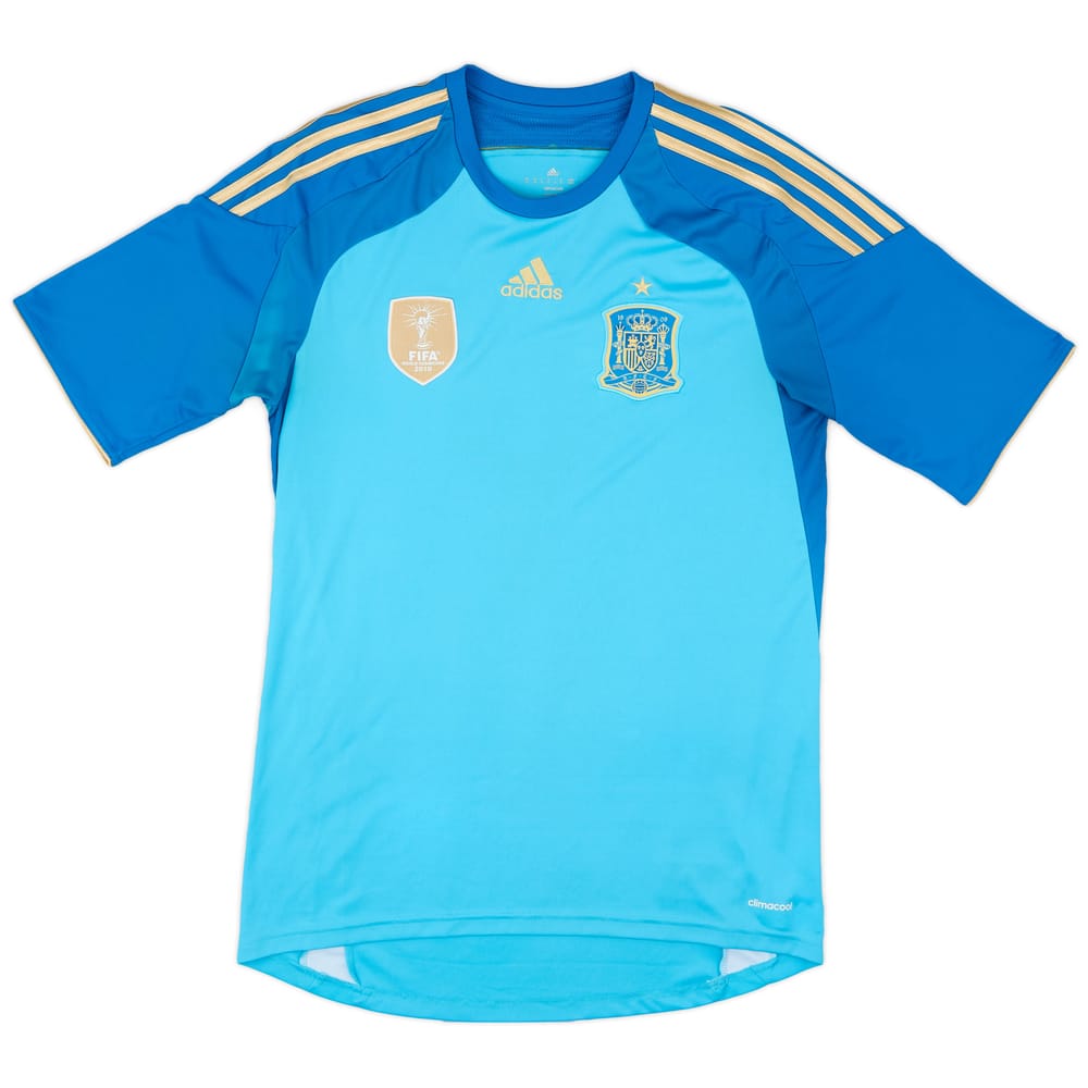 2014-15 Spain S/S GK Shirt - 8/10 - (M)