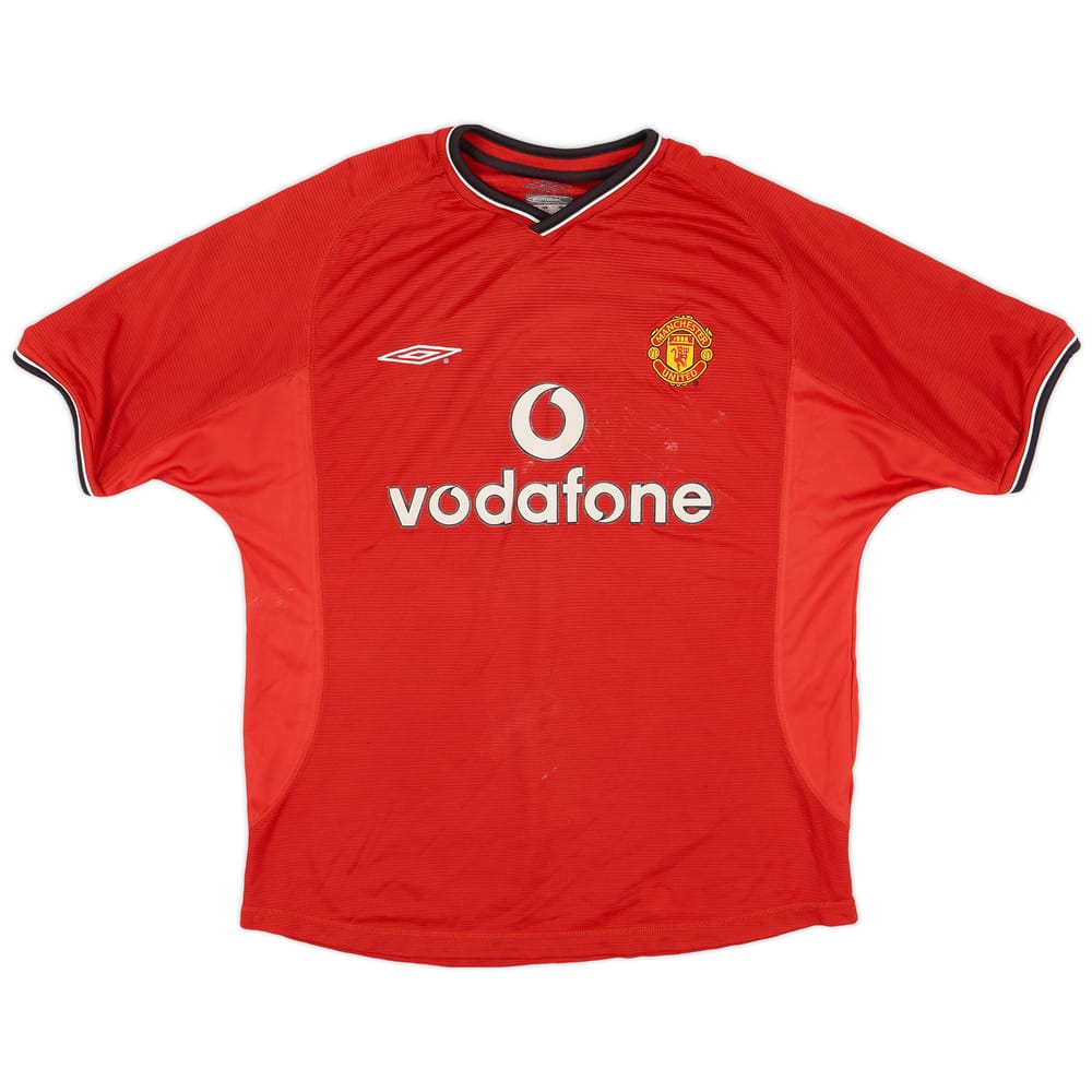 2000-02 Manchester United Home Shirt - 5/10 - (M)