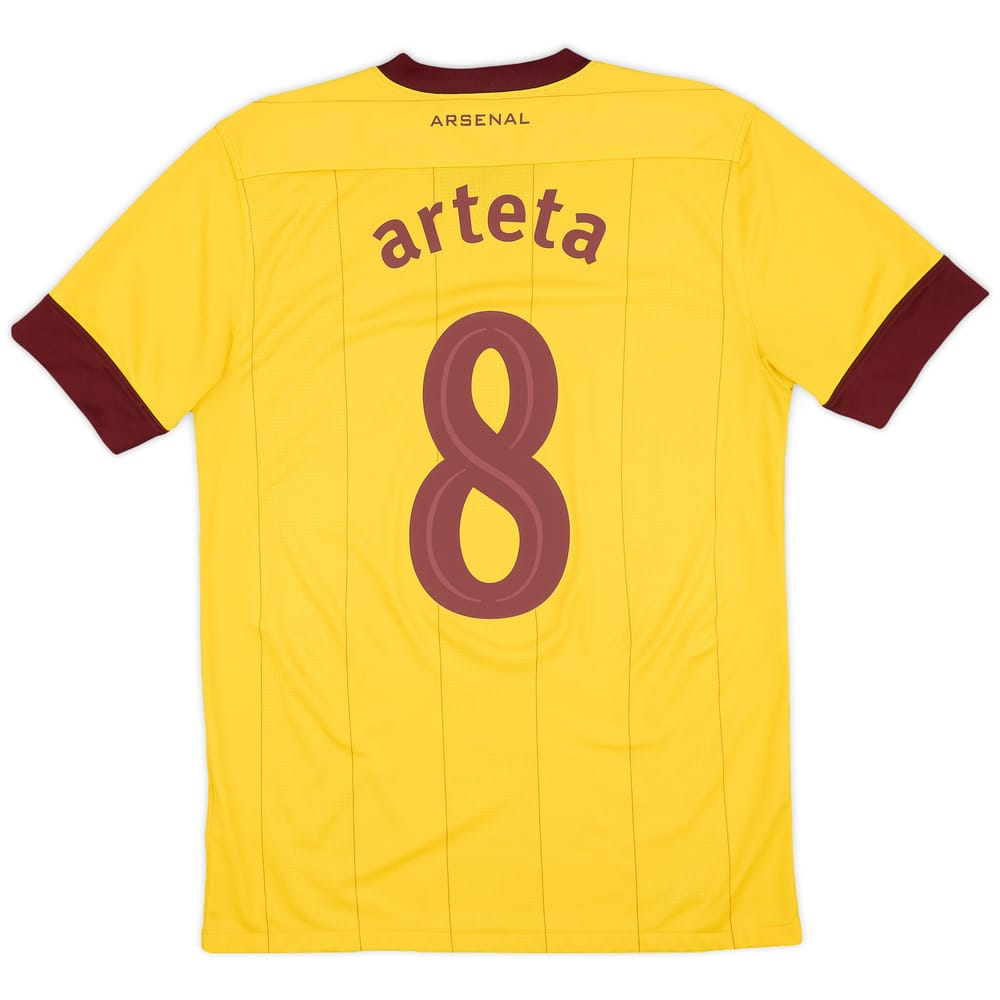 2010-13 Arsenal Away Shirt Arteta #8 - 8/10 - (S)
