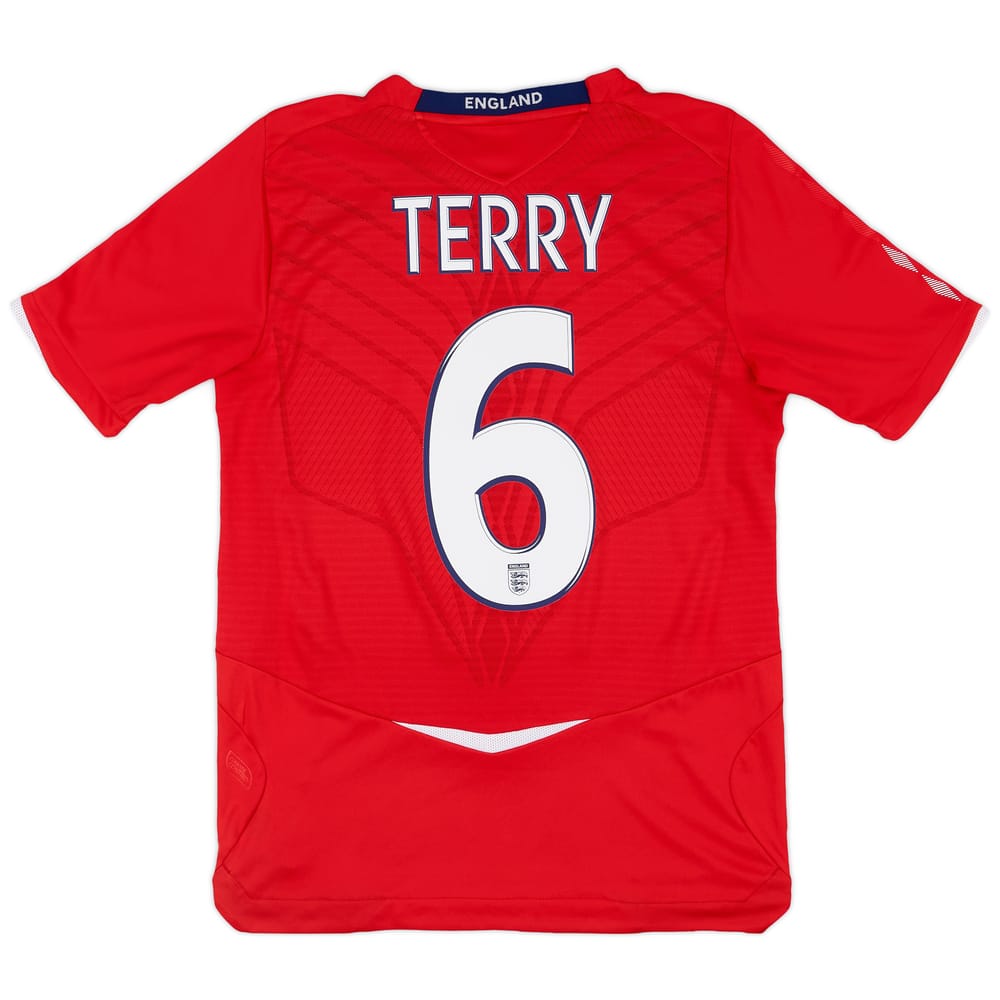 2008-10 England Away Shirt Terry #6 - 9/10 - (S)