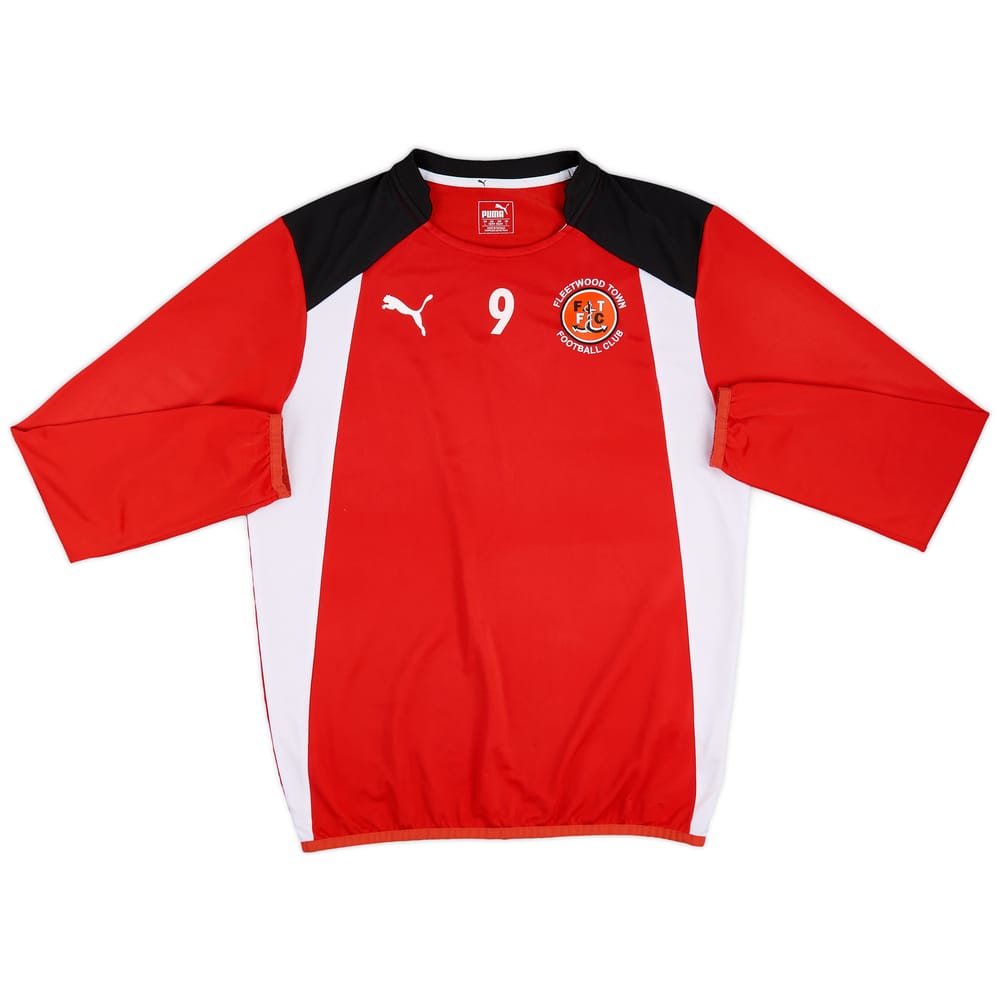 2016-17 Fleetwood Puma Player Issue Sweat Top #9 - 9/10 - (L)
