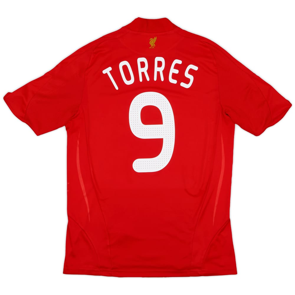 2008-10 Liverpool Home Shirt Torres #9 - 6/10 - (M)