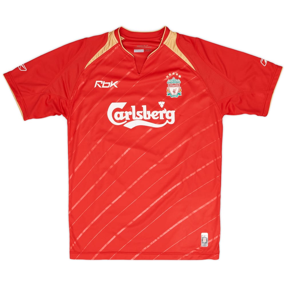 2005-06 Liverpool CL Home Shirt - 6/10 - (M)