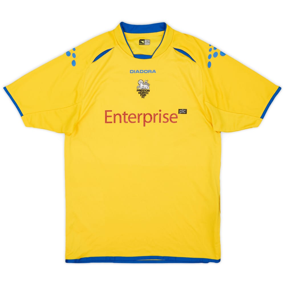 2006-07 Preston North End Away Shirt #7 - 8/10 - (L.Boys)