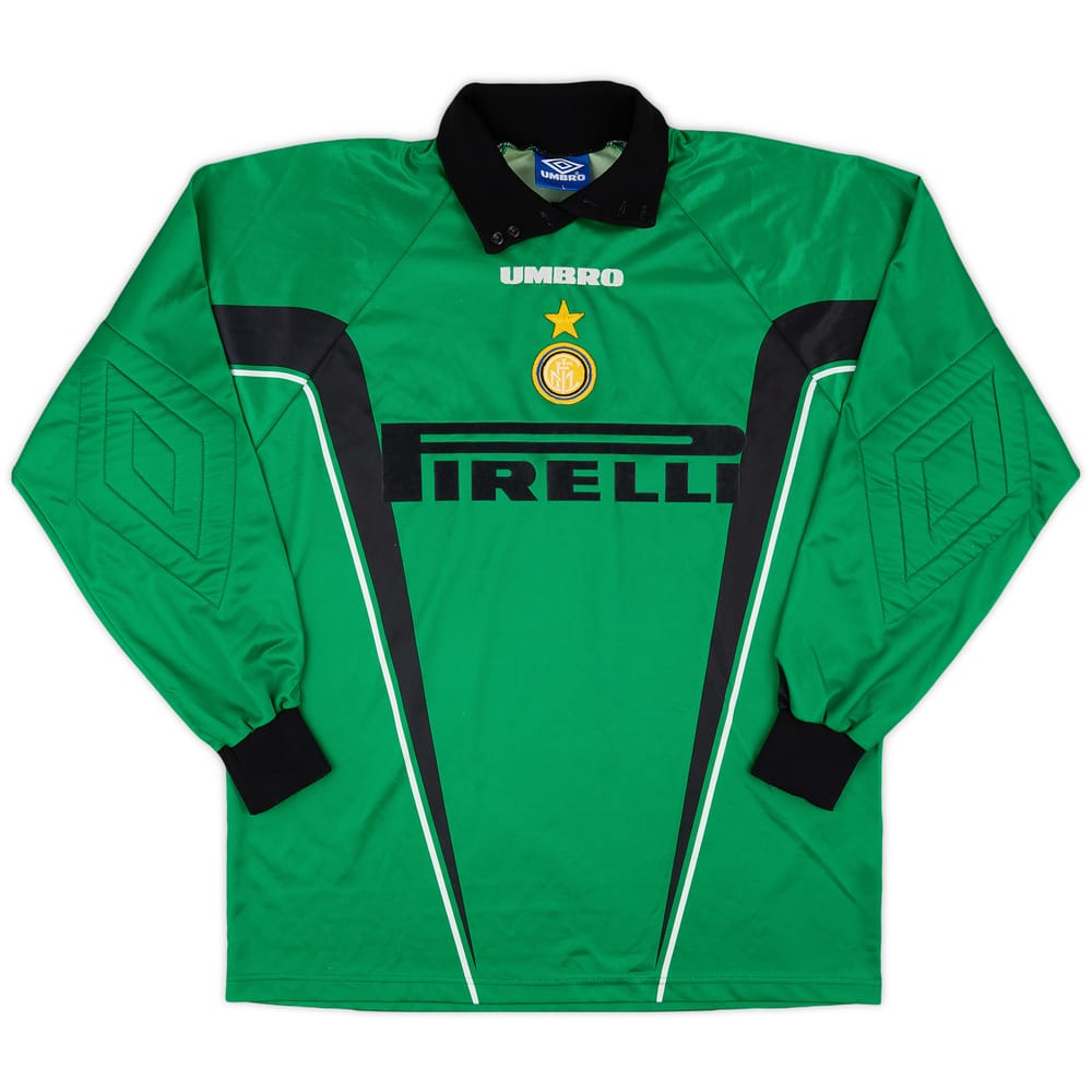 1997-98 Inter Milan GK Shirt - 8/10 - (L)