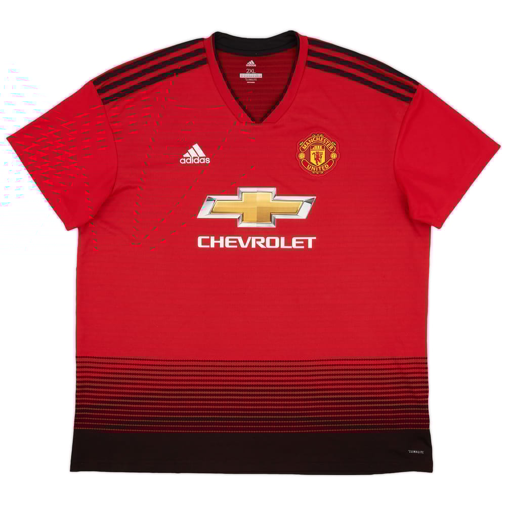 2018-19 Manchester United Home Shirt - 9/10 - (XXL)