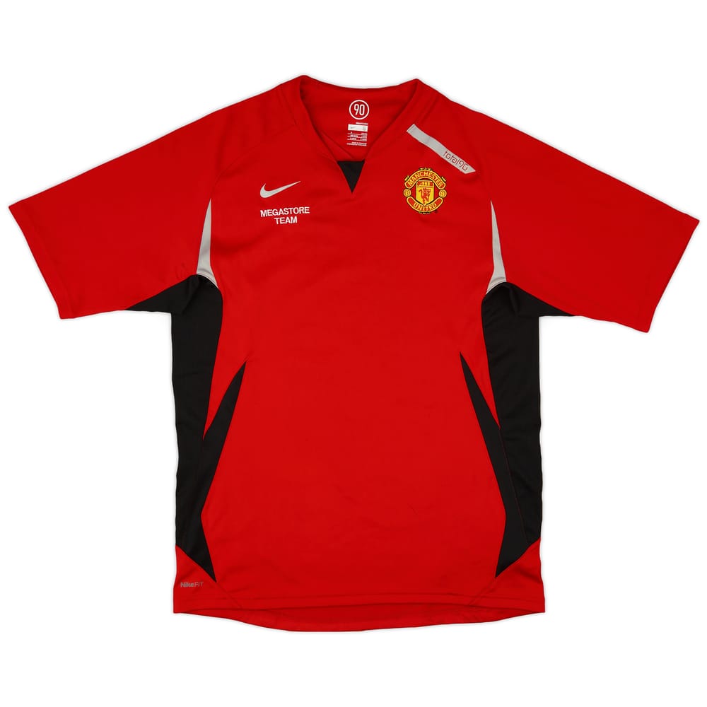 2007-08 Manchester United Nike Staff Shirt 'Megastore Team' - 7/10 - (S)