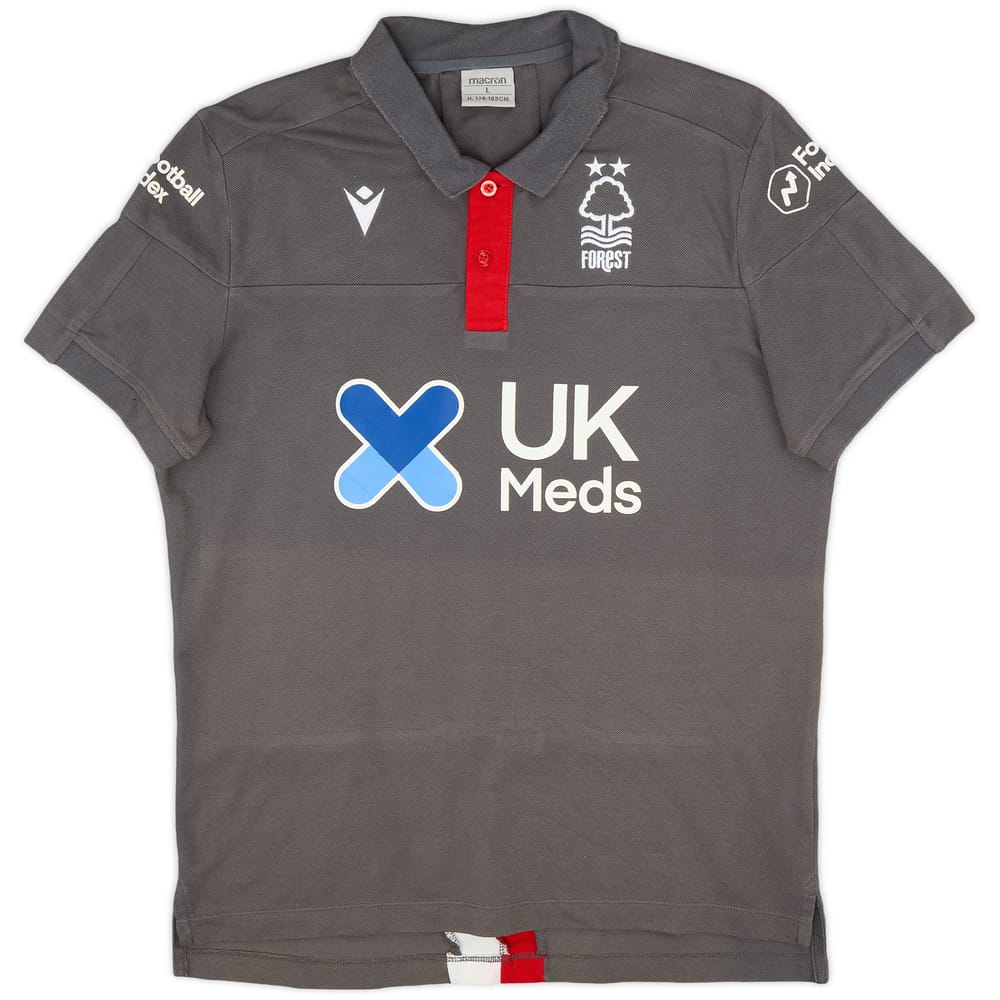 2019-20 Nottingham Forest Macron Polo Shirt - 8/10 - (L)