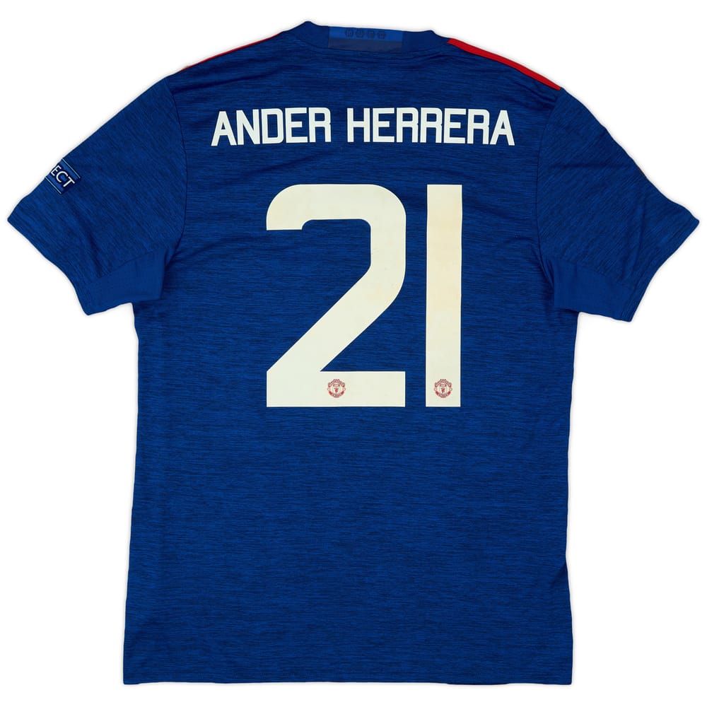 2016-17 Manchester United Away Shirt Ander Herrera #21 (M)