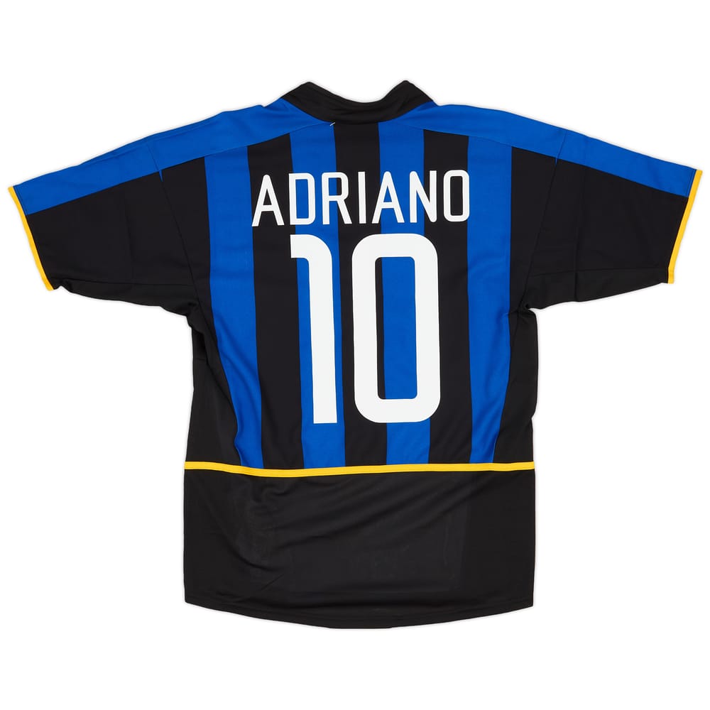 2002-03 Inter Milan Home Shirt Adriano #10 (S)