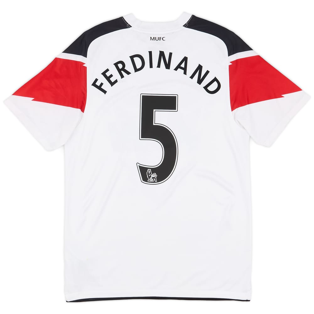 2010-12 Manchester United Away Shirt Ferdinand #5 - 8/10 - (S)